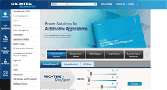 Desktop Screenshot of en.richtek.com
