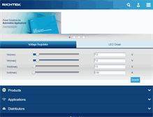 Tablet Screenshot of en.richtek.com